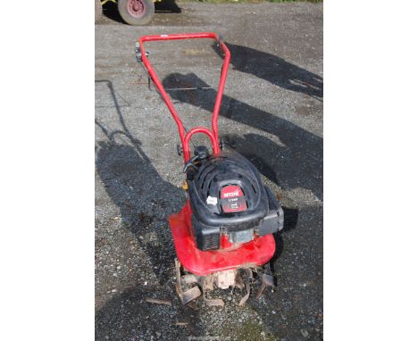 A MTD T/205 petrol driven rotavator - no fuel - engine turns.