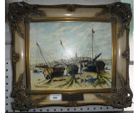 R. STANDISH-SWEENEY: 'CORNISH "TRIO"',  oil on canvas
