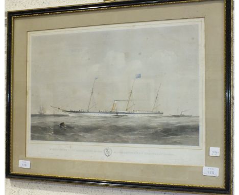 T G Dutton after Hans Busk, Mr Hans Busk's Yacht "Meriel", RHYS.210 tons and Her Tender", New Quarterly" 150 tons, a framed l