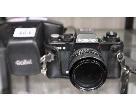 Rolleiflex SL35E camera, in case. UK P&amp;P Group 1 (£16+VAT for the first lot and £2+VAT for subsequent lots) 