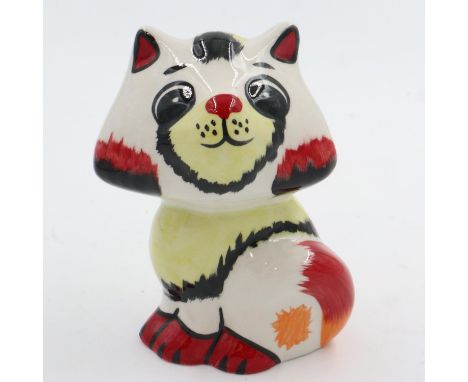 Lorna Bailey cat, Honey, no cracks or chips, H: 12 cm.UK P&amp;P Group 1 (£16+VAT for the first lot and £2+VAT for subsequent