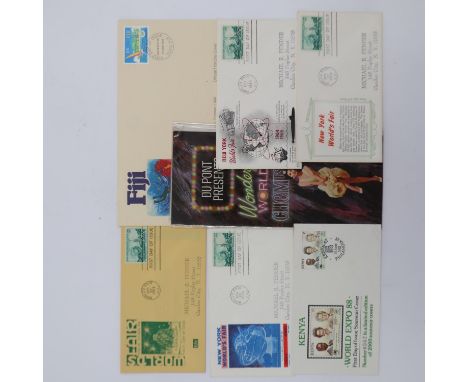 Five first day covers for the New York World Fair 1964. UK P&amp;P Group 1 (£16+VAT for the first lot and £2+VAT for subseque