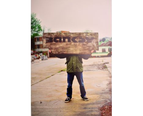 Steve Lazarides (British, b. 1969) after Banksy St Werburghs 320gsm Hahnemuhle Photo Rag Pearl print Signed, numbered & stamp