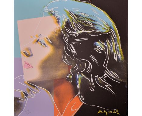 Andy Warhol (1925 - 1987) Ingrid Bergman "Herself", 1986 Lithograph on heavyweight woven paper Hand numbered in pencil  Limit