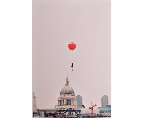 Steve Lazarides (British, b. 1969) after Banksy Girl with Balloon Tate Installation 320gsm Hahnemuhle Photo Rag Pearl print L