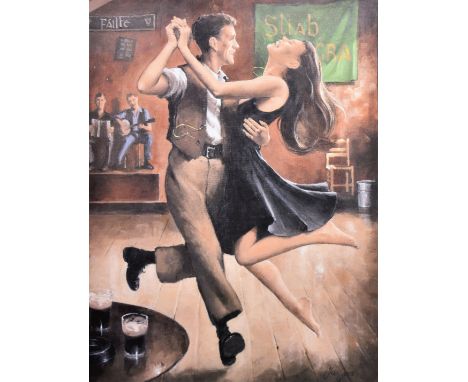 Ted Jones (Irish, 1952)  Coel, Craic angus Rince, 2000 Print on paper Limited edition No. 148 / 500 Signed & numbered in penc