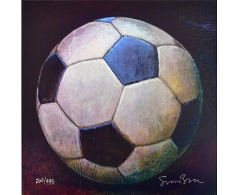 Simon Bull (British, b 1958) "Aspiration"  Giclee on canvas Limited edition numbered 263/500   Mounted This piece comes with 