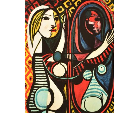 Pablo Picasso (1881-1973)  Girl before a mirror, 1932 Giclee print on paper Numbered 340/500 and signed Blind stamped Collect