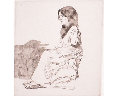 Peter Blake (British, b. 1932) For John Constable - Liberty as Suffolk child by John Constable Etching, signed and numbered 6