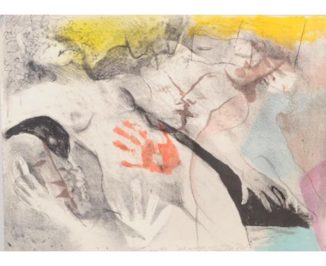 Ghitta Caiserman-Roth (Canada, 1923 - 2005) And a river runs thru, 1998 Print on woven paper Signed, dated and numbered 4/4 i
