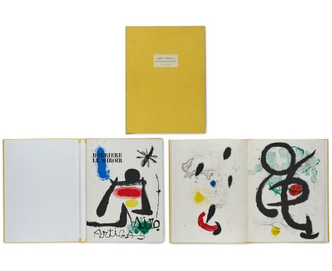 Derrière Le Miroir No. 139-140Joan Miro 1893 Barcelona - 1983 Palma de Mallorca "Miró et artigas" 1963, im Impressum sign. Mi