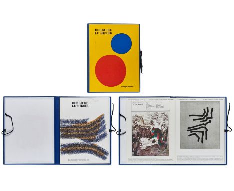 3 MappenDerière Le Miroir No. 141, 169 u. 195 DLM 141 Alexander Calder 1898 Philadelphia - 1976 New York Mit 8 (3 doppelblatt