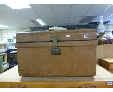 Early 20th century Tin Trunk