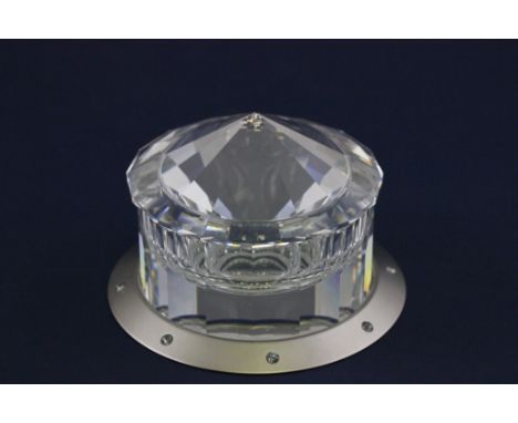 Boxed Swarovski Crystal Box ' Shiva Dose ' 9280 000 022 with leaflet (retired 2001)