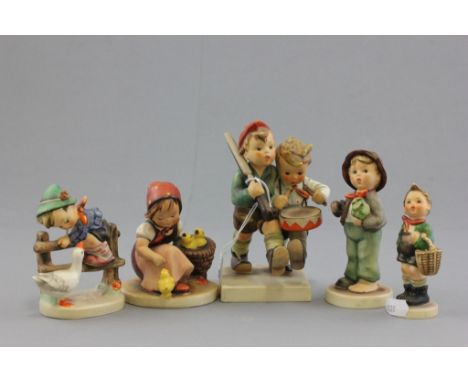 Five Goebel Hummel Figures