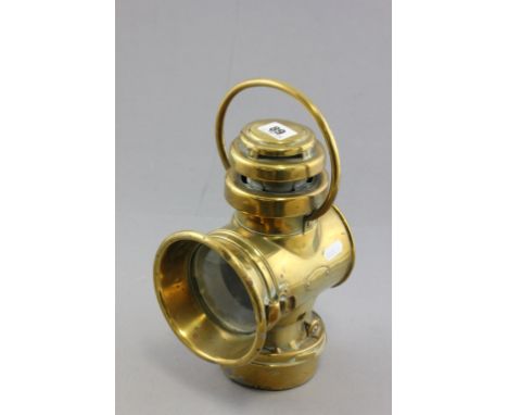 Brass ' Stadium ' Car Lamp