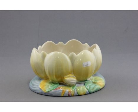 Royal Staffordshire Ceramics by Clarice Cliff Lily Planter
