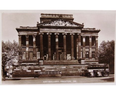 POSTCARDS - TOPOGRAPHICAL  Approximately 432 cards, including real photographic views of the Art Gallery, Preston; Frenchay, 