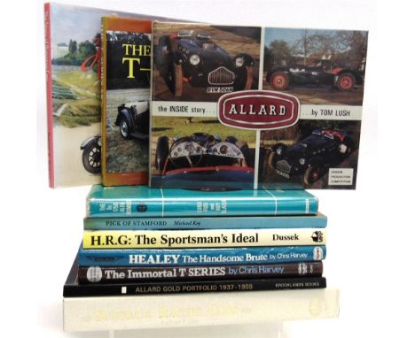 [BOOKS]. MOTORING  Ten assorted volumes, including Heal, Anthony S. Sunbeam Racing Cars 1910-1930, first edition, Foulis Hayn