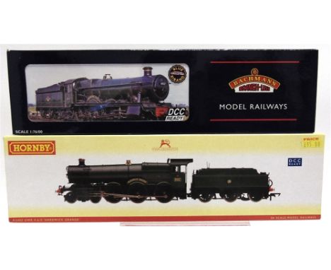 [OO GAUGE]. TWO G.W.R. LOCOMOTIVES  comprising a Bachmann No.32003Z, renamed as G.W.R. Hall Class 4-6-0 tender locomotive 'Ba