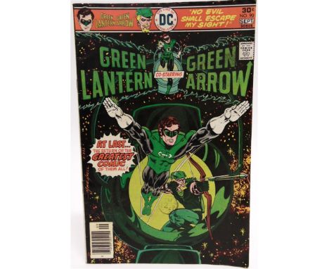 COMICS - DC 'GREEN LANTERN CO-STARRING GREEN ARROW' / 'GREEN LANTERN' / 'THE GREEN LANTERN CORPS'  a non-continuous run, comp