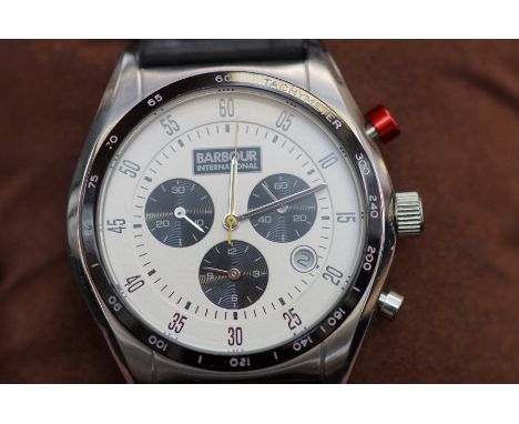 Gents Barbour international chronograph wristwatch 