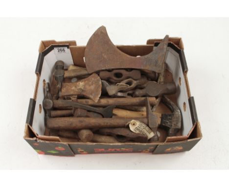 A quantity of axe and hammer heads G