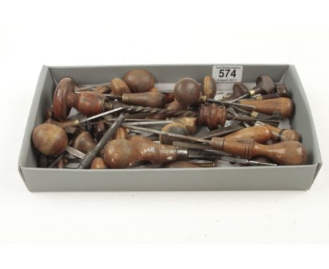 A quantity of engraving tools and small screwdrivers G