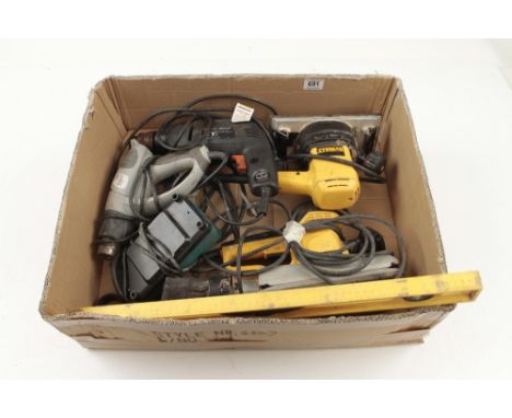 Four electric tools G-