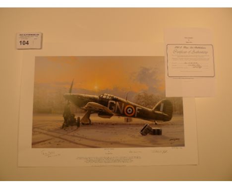 Philip E West “Home is the Hunter” Artists Proof print 11/15 with certificate