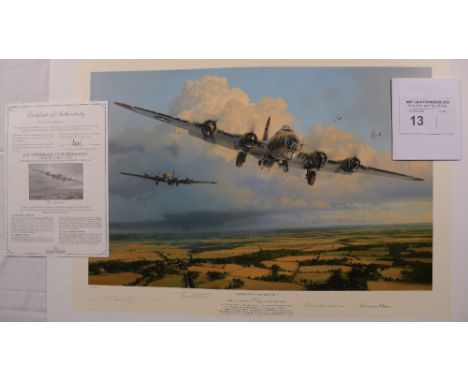 Robert Taylor “Thunder Heads Over Ridgewell” limited edition print 223/400 with certificate