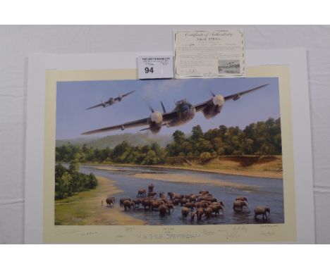 Richard Taylor “First Strike” The Collectors Edition print 6/150 with certificate