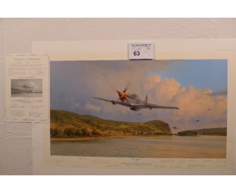Robert Taylor “Air Superiority” Victory in Europe Edition print 81/400 with certificate