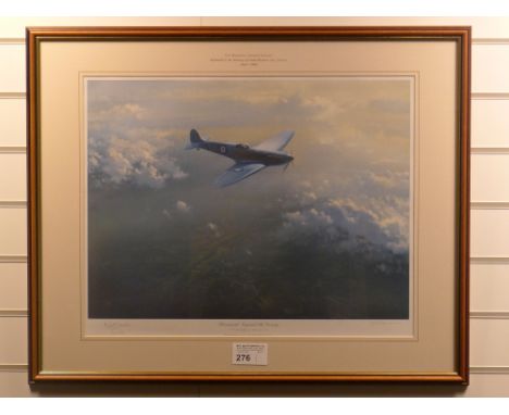 Frank Wootton “Unarmed Against the Enemy” The Memorial Limited Edition framed print 602/850 with certificate & a brief biogra