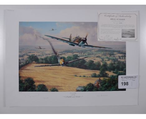 Anthony Saunders “High Summer” Limited Edition print 34/400 with certificate. Please note the brother to this print is “Homew