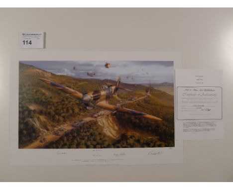 Philip E West “Close Encounter” Limited Edition print 16/275 with certificate
