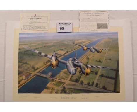 Richard Taylor “Tactical Support” The Veterans Edition print 24/60 with certificate