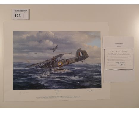 Philip E West “Channel Dash Heroes” Limited Edition print 21/100 with certificate