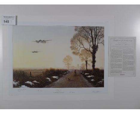 Gerald Coulson “Country Life ‘43” Limited Edition print 450/450 with certificate