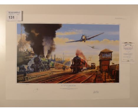Robert Bailey “Dockyard Delivery” Limited Edition print 49/250 with certificate