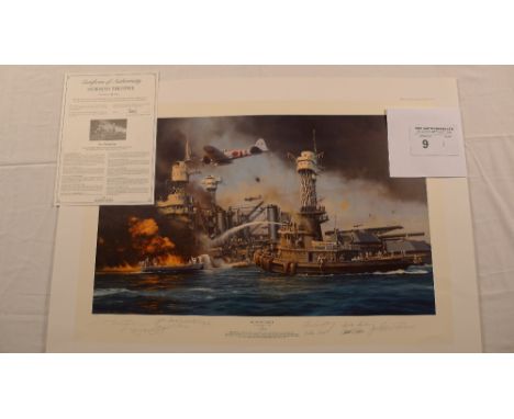 Robert Taylor “Morning Thunder” limited edition print 39/550 with certificate