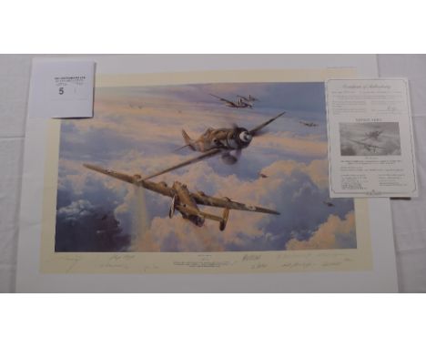 Robert Taylor “Savage Skies” Green Heart Proofs Edition print 31/350 with certificate