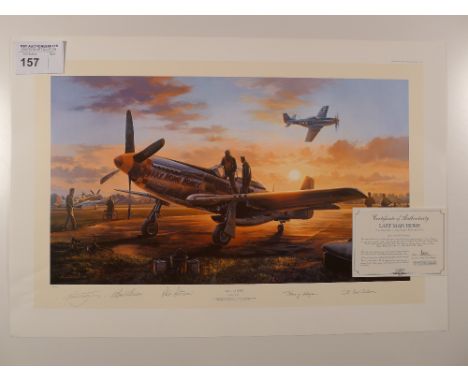 Nicolas Trudgian “Last Man Home” Limited Edition print 146/1000 with certificate