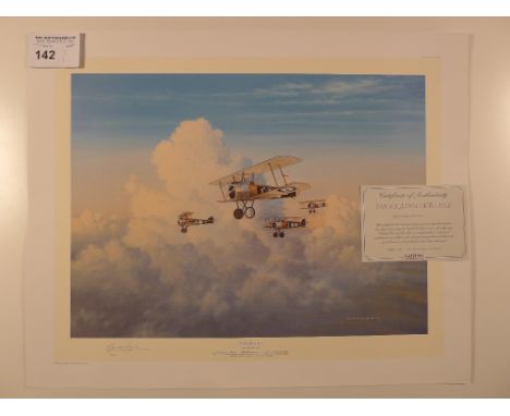 Gerald Coulson “Patrolling the Line” Limited Edition print 148/500 with certificate