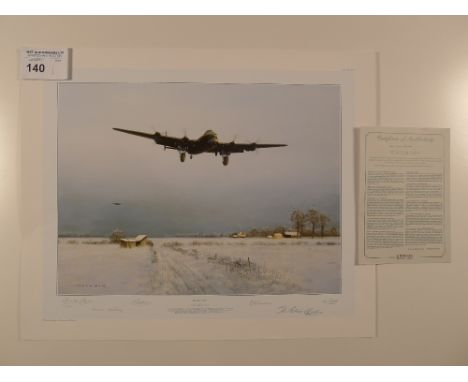 Gerald Coulson “Winter Ops” Limited Edition print 157/500 with certificate