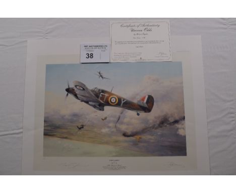 Robert Taylor “Uneven Odds” Limited Edition print 8/990 with certificate