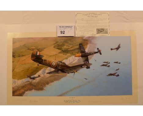 Richard Taylor “Into the Fray” The Collectors Edition print 19/150 with certificate