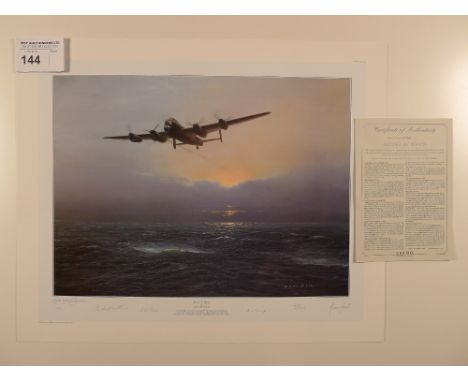 Gerald Coulson “Alone at Dawn” Limited Edition print 197/500 with certificate