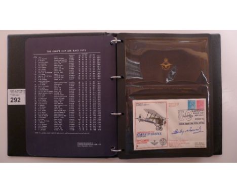 a set of 41 signed limited edition Philatelic covers (set 104/350) produced to celebrate the 50th Anniversary of the Kings Cu