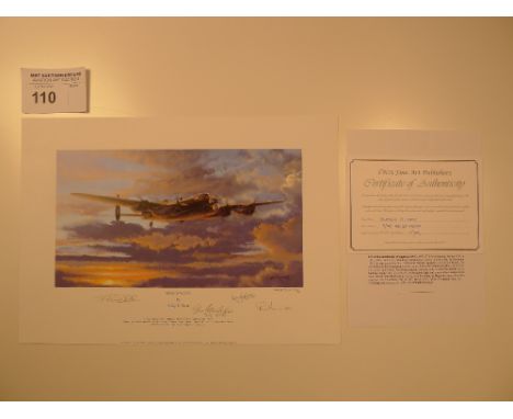 Philip E West “Towards Victory” Artists Proof print 9/25 with certificate